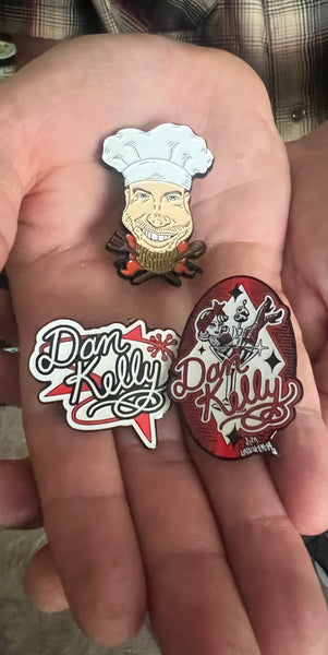 DK PIN BUNDLE! The "Signature", "Martini Maggie" & "Dining With DK"