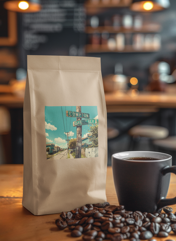 RESTOCKED "Straight Outta Compton" Coffee Beans - NEW LOOK!